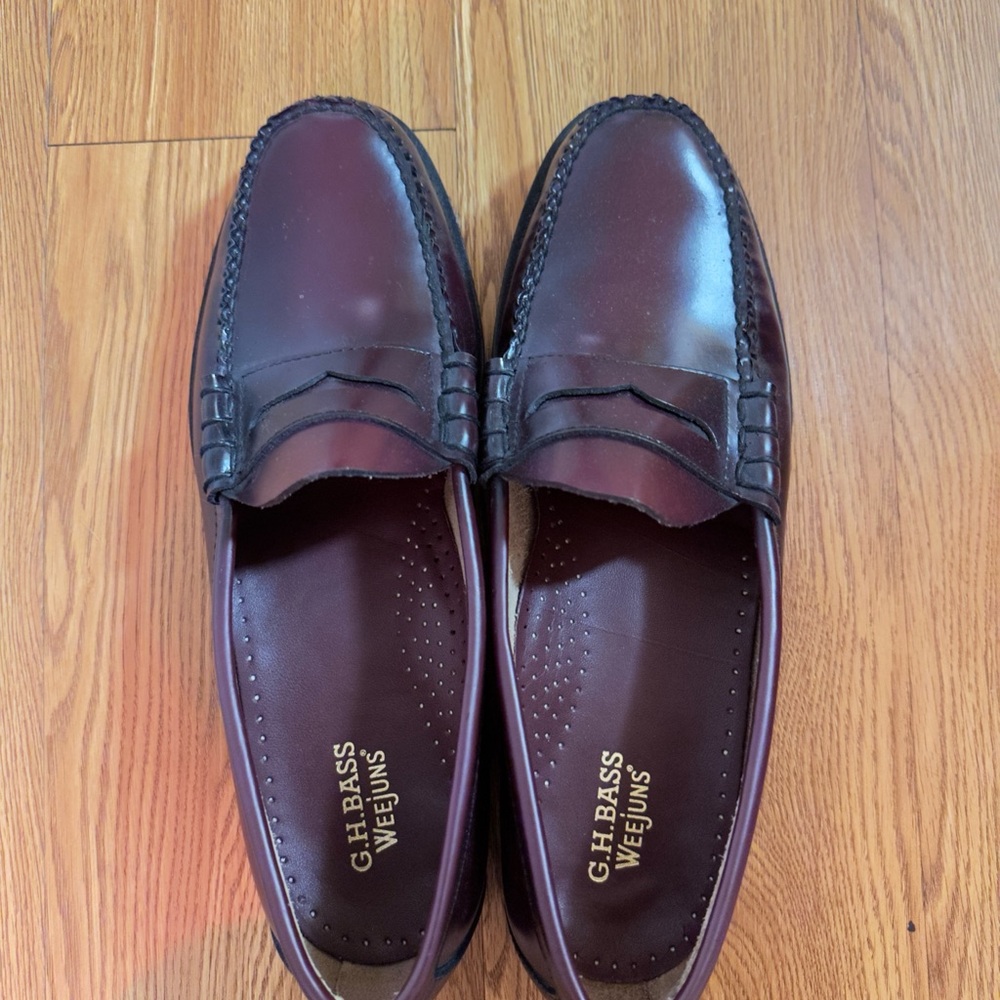 G.H. Bass Weejuns Larson Men's Wine Loafers